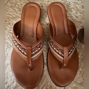 Elegant Brown Women's Sandals